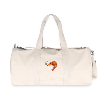 Shrimp shrimp - Recycled Canvas Sports Bag by Stanley/Stella - natural - Front