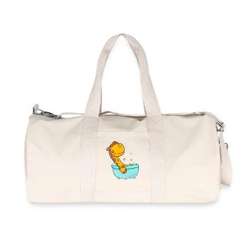 Giraffe - Recycled Canvas Sports Bag by Stanley/Stella - natural - Front