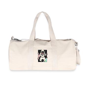 Astronaut Photographer Photography - Recycled Canvas Sports Bag by Stanley/Stella - natural - Front