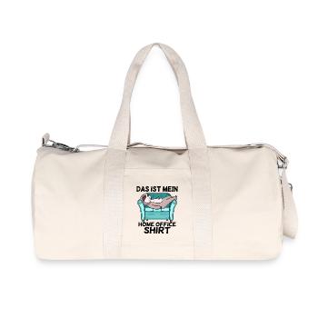 Home Office Büro - Recycelte Canvas-Sporttasche von Stanley/Stella - Naturweiß - Vorne