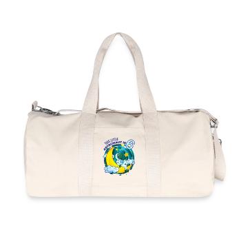 6th birthday 6 years young astronaut universe - Recycled Canvas Sports Bag by Stanley/Stella - natural - Front