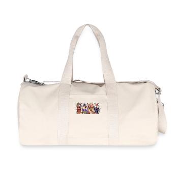Autumn Hot Chocolate Cup Halloween - Recycled Canvas Sports Bag by Stanley/Stella - natural - Front