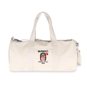 Baby 2023 - Geburt Schwanger 2023 - Baby Tochter - Recycelte Canvas-Sporttasche von Stanley/Stella - Naturweiß - Vorne