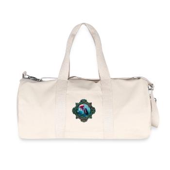 The MAGICAL world of the Little Mermaid and the Jellyfish - Recycled Canvas Sports Bag by Stanley/Stella - natural - Front