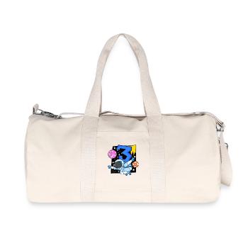 3 years old Young astronaut - Recycled Canvas Sports Bag by Stanley/Stella - natural - Front