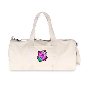 10th birthday 10 years astronaut girl Geschek - Recycled Canvas Sports Bag by Stanley/Stella - natural - Front