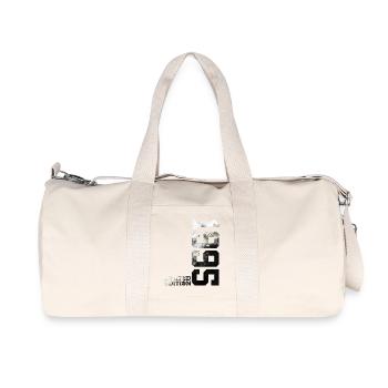 31E ANNIVERSAIRE 31 ANS ÉDITION LIMITÉE 1995 - Sac de sport en toile recyclée Stanley/Stella - blanc naturel - Devant