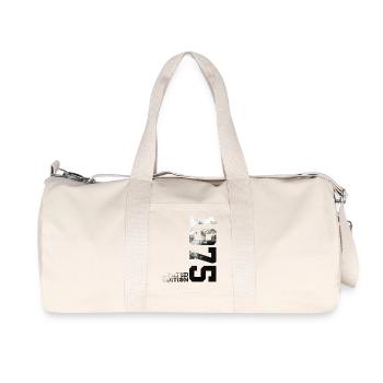 51ST BIRTHDAY 51 YEARS LIMITED EDITION 1975 - Recycled Canvas Sports Bag by Stanley/Stella - natural - Front