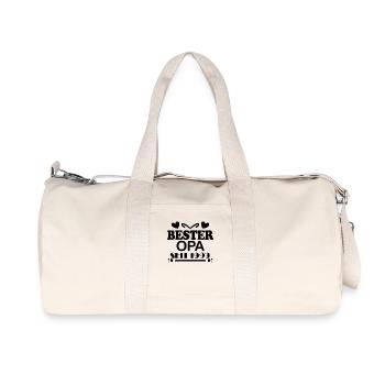 Bester Opa seit 1999 - Recycelte Canvas-Sporttasche von Stanley/Stella - Naturweiß - Vorne