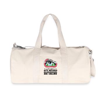 44e anniversaire Mountains 44 ans - Sac de sport en toile recyclée Stanley/Stella - blanc naturel - Devant