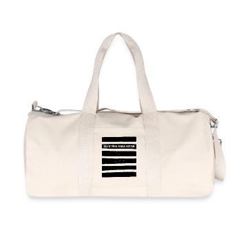 Zebra Kostüm Das Ist Mein Zebrakostüm Köln Zebras - Recycelte Canvas-Sporttasche von Stanley/Stella - Naturweiß - Vorne