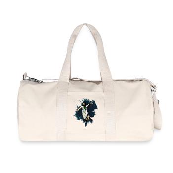 Handball players - Handball - Recycled Canvas Sports Bag by Stanley/Stella - natural - Front