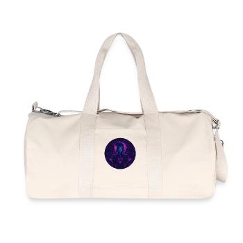 neon gothic Queen Femme Fatale - Recycled Canvas Sports Bag by Stanley/Stella - natural - Front