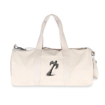 Craignez la hache viking - Sac de sport en toile recyclée Stanley/Stella - blanc naturel - Devant