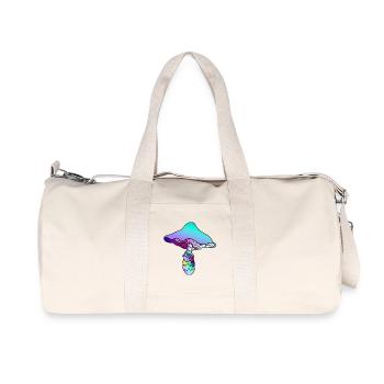 Champignon Psychédélique - Champignon Arc-en-ciel - Sac de sport en toile recyclée Stanley/Stella - blanc naturel - Devant