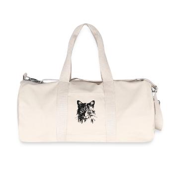 Cat 3 - Recycled Canvas Sports Bag by Stanley/Stella - natural - Front