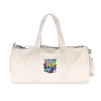 Money & Fame 90's - Recycled Canvas Sports Bag by Stanley/Stella - natural - Front