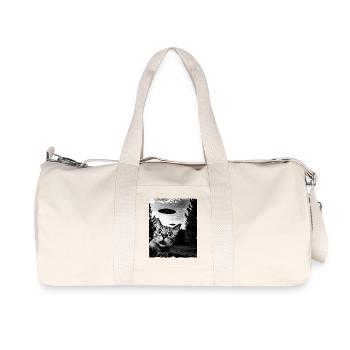 Cat Austerrestrial Invasion Uap Weirdcore - Recycled Canvas Sports Bag by Stanley/Stella - natural - Front