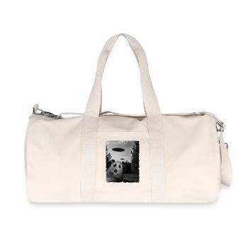 Possum Alien Invasion Uap Weirdcore - Recycled Canvas Sports Bag by Stanley/Stella - natural - Front