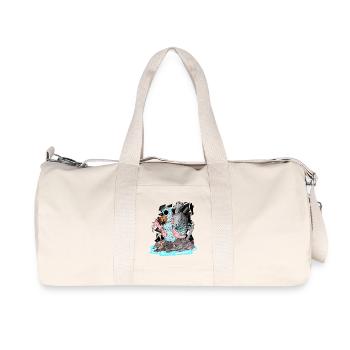 Mouette zombie - Sac de sport en toile recyclée Stanley/Stella - blanc naturel - Devant