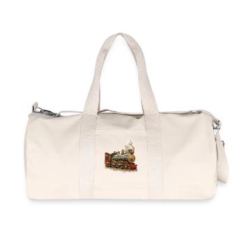 Royal Christmas Procession with Ornaments - Recycled Canvas Sports Bag by Stanley/Stella - natural - Front