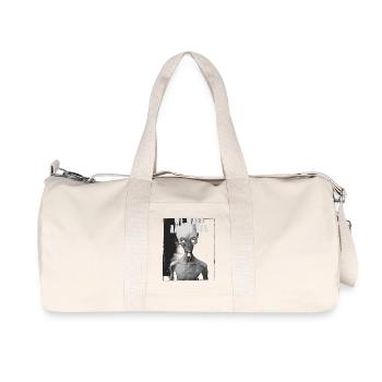 We Walk Among You Extraterrestrial Gift Space - Recycled Canvas Sports Bag by Stanley/Stella - natural - Front