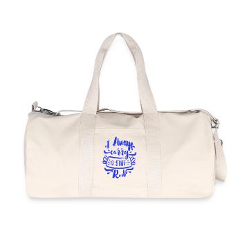 I always carry a stiff Rod - Recycled Canvas Sports Bag by Stanley/Stella - natural - Front
