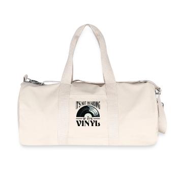 Ce n’est pas de la thésaurisation si c’est du vinyle - Sac de sport en toile recyclée Stanley/Stella - blanc naturel - Devant