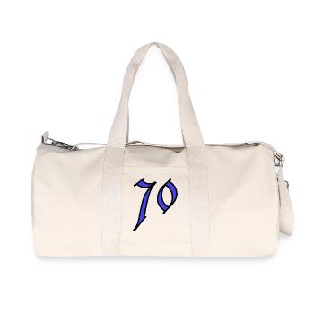 HAPPY BIRTHDAY. HAPPY BIRTHDAY. ANNIVERSARY. - Recycled Canvas Sports Bag by Stanley/Stella - natural - Front