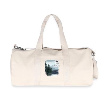 Our faith can move mountains - Recycled Canvas Sports Bag by Stanley/Stella - natural - Front