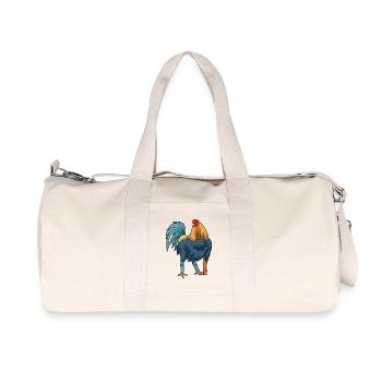 Rooster Cricket Cricket Bat - Recycled Canvas Sports Bag by Stanley/Stella - natural - Front