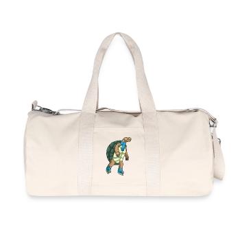 Patins à glace tortue - Sac de sport en toile recyclée Stanley/Stella - blanc naturel - Devant