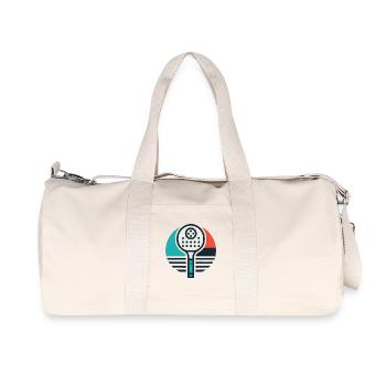 Emblème de pickleball - Sac de sport en toile recyclée Stanley/Stella - blanc naturel - Devant