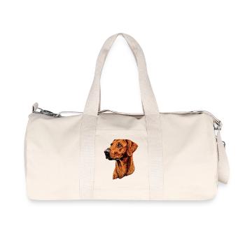 Rhodesian Ridgeback Hunting Dog Dogs Pride Ridgeback - Recycled Canvas Sports Bag by Stanley/Stella - natural - Front