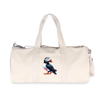 Macareux - Sac de sport en toile recyclée Stanley/Stella - blanc naturel - Devant