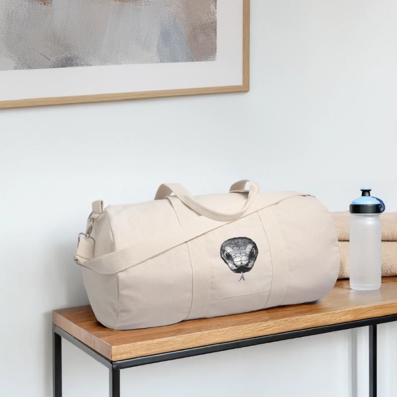 Snake Python Cobra Mamba Rattlesnake Snake Recycled Canvas Sports Bag by Stanley/Stella