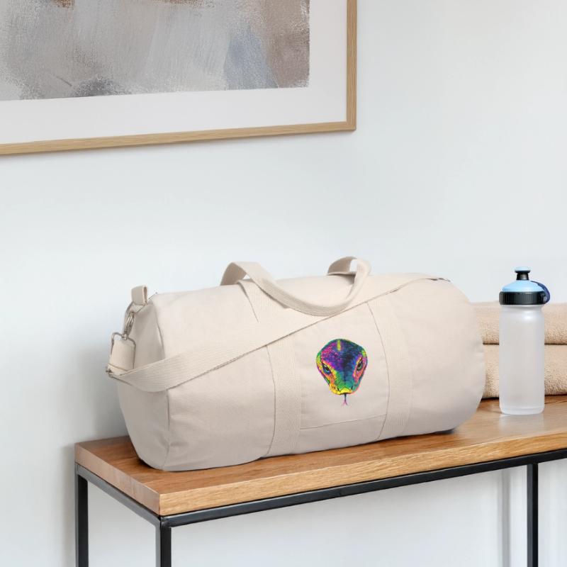 Snake Python Cobra Mamba Rattlesnake Snake Recycled Canvas Sports Bag by Stanley/Stella