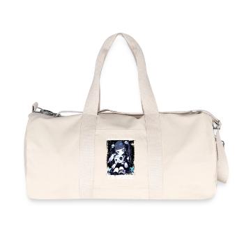 Not Like Other Girls Anime Girl Gothic Grunge - Recycled Canvas Sports Bag by Stanley/Stella - natural - Front