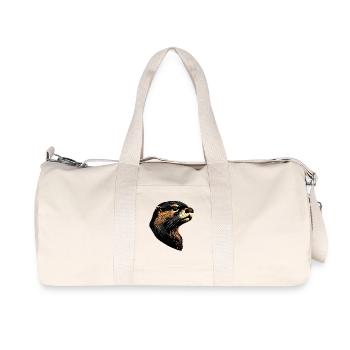 Otter Sea Otter Otter Marten Love Cute Otter - Recycled Canvas Sports Bag by Stanley/Stella - natural - Front