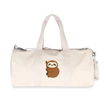 Sloth - Recycled Canvas Sports Bag by Stanley/Stella - natural - Front