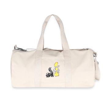 Zahl 1 Nummer Eins - Stinktier Motiv - Recycelte Canvas-Sporttasche von Stanley/Stella - Naturweiß - Vorne