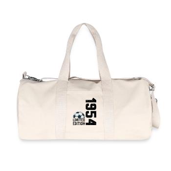 70th Anniversary 1954 Limited Edition Football - Recycled Canvas Sports Bag by Stanley/Stella - natural - Front