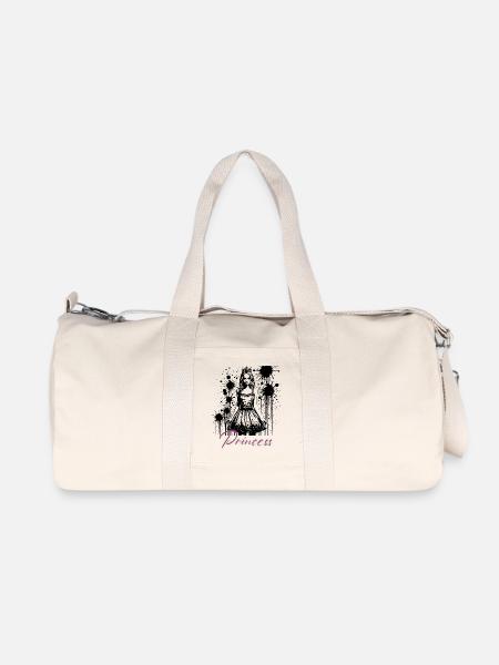Princess - Recycelte Canvas-Sporttasche von Stanley/Stella - Naturweiß
