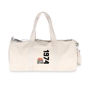 50th Anniversary 1974 Limited Edition Rugby - Recycled Canvas Sports Bag by Stanley/Stella - natural - Front