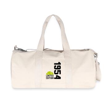 70. Jubiläum 1954 Limited Edition Tennis - Recycelte Canvas-Sporttasche von Stanley/Stella - Naturweiß - Vorne