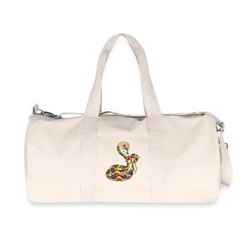 Snake Hot Dog - Recycled Canvas Sports Bag by Stanley/Stella - natural - Front