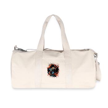 Sparta Helmet Gladiator - Recycled Canvas Sports Bag by Stanley/Stella - natural - Front