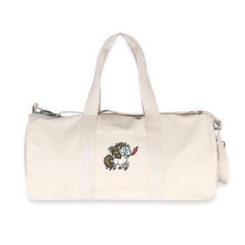 Horse Horse Pony - Recycled Canvas Sports Bag by Stanley/Stella - natural - Front