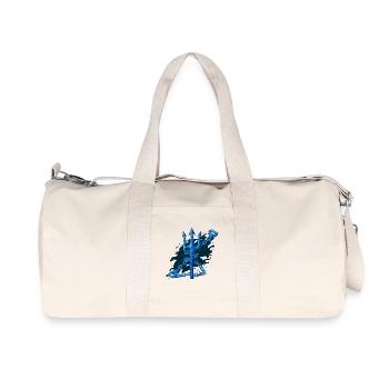 CHAINS WRAPPED AROUND THE TRIDENT - Recycled Canvas Sports Bag by Stanley/Stella - natural - Front