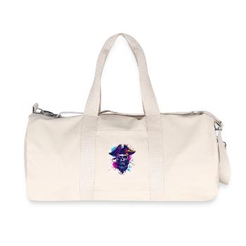Crâne de pirate - Sac de sport en toile recyclée Stanley/Stella - blanc naturel - Devant